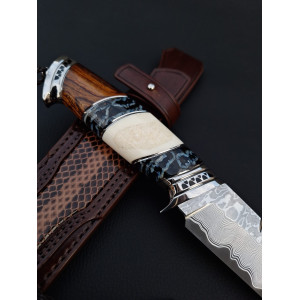 МІНІСТЕРСЬКИЙ ІІ ніж ручної роботи, купити замовити в Україні. Сталь CPM® 121 REX ™  68 HRC . Photo 2